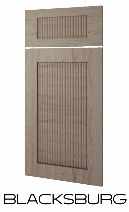 Fluted panel shaker