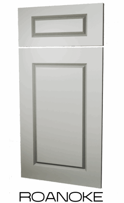 Raised tapered panel shaker