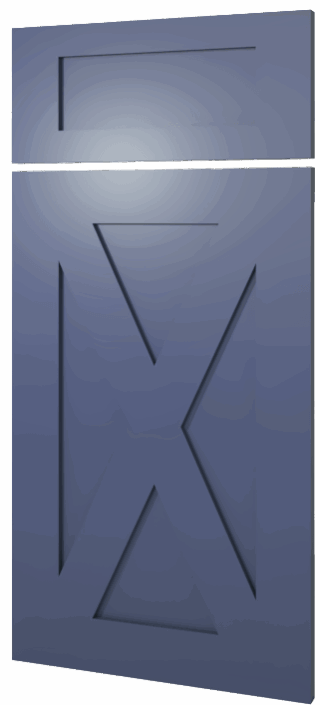 X Farmhouse Shaker Blue
